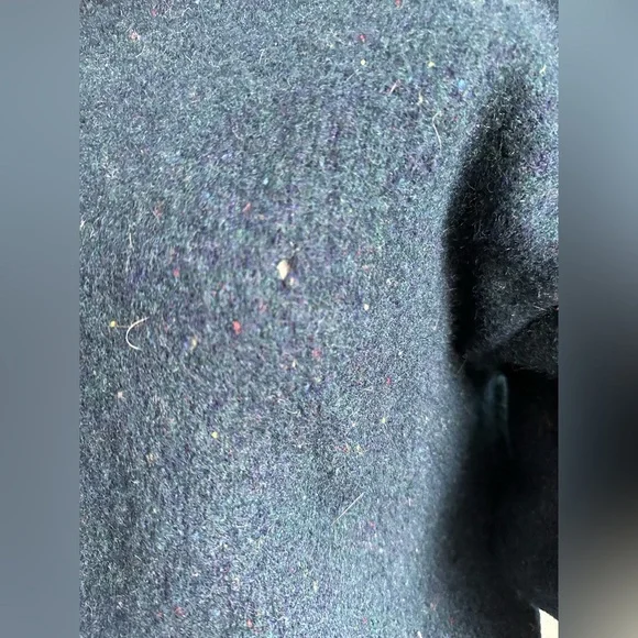 Eddie Bauer vintage wool sweater blue navy crew neck - Picture 9 of 9